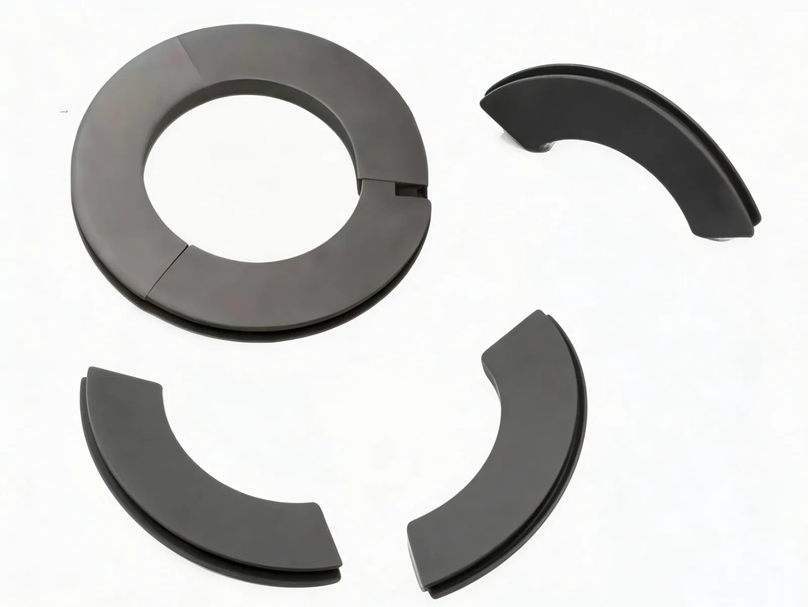 Carbon Graphite Split Rings